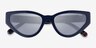 Coach HC8319 C3450 Matte Navy AcetateSunglass Frames from EyeBuyDirect, Closed View