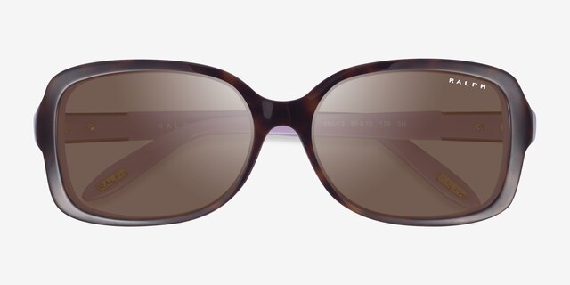 Ralph RA5130 Tortoise AcetateSunglass Frames from EyeBuyDirect, Closed View