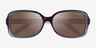 Ralph RA5130 Tortoise AcetateSunglass Frames from EyeBuyDirect, Closed View