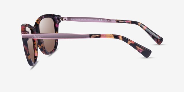 Ralph RA5201 Dark Floral AcetateSunglass Frames from EyeBuyDirect, Side View