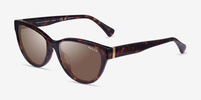Ralph RA5299U Tortoise AcetateSunglass Frames from EyeBuyDirect, Angle View