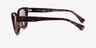 Ralph RA5299U Tortoise AcetateSunglass Frames from EyeBuyDirect, Side View