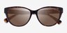 Ralph RA5299U Tortoise AcetateSunglass Frames from EyeBuyDirect, Closed View