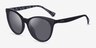 Ralph RA5294U Black PlasticSunglass Frames from EyeBuyDirect, Angle View