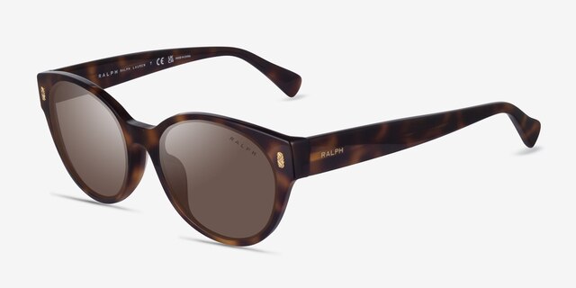 Ralph RA5302U Tortoise AcetateSunglass Frames from EyeBuyDirect, Angle View