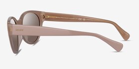 Ralph RA5302U Nude Acétate Soleil de Lunette de vue d'EyeBuyDirect, Vue de Côté