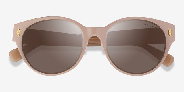 Ralph RA5302U Nude AcetateSunglass Frames from EyeBuyDirect, Closed View