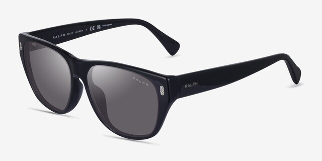 Ralph RA5303U Black AcetateSunglass Frames from EyeBuyDirect, Angle View