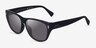 Ralph RA5303U Black AcetateSunglass Frames from EyeBuyDirect, Angle View
