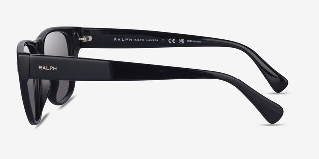 Ralph RA5303U Black AcetateSunglass Frames from EyeBuyDirect, Side View