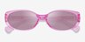 Ralph RA5306U Purple PlasticSunglass Frames from EyeBuyDirect, Closed View