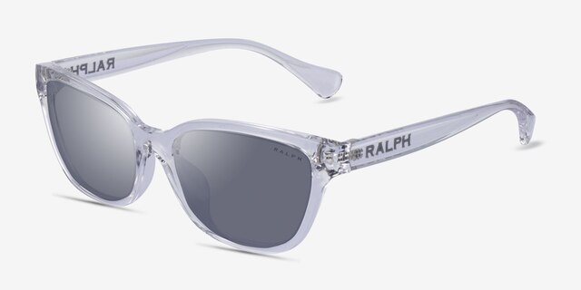 Ralph RA5307U Clear PlasticSunglass Frames from EyeBuyDirect, Angle View