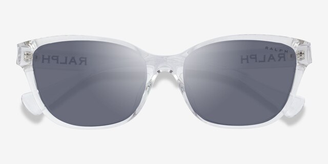 Ralph RA5307U Clear PlasticSunglass Frames from EyeBuyDirect, Closed View