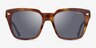 Vogue Eyewear VO5380S Brown Tortoise AcetateSunglass Frames from EyeBuyDirect, Front View