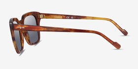 Vogue Eyewear VO5380S Brown Tortoise Acétate Soleil de Lunette de vue d'EyeBuyDirect, Vue de Côté
