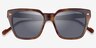 Vogue Eyewear VO5380S Brown Tortoise AcetateSunglass Frames from EyeBuyDirect, Closed View