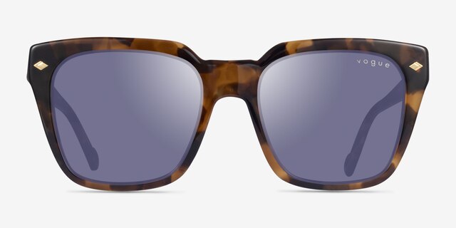 Vogue Eyewear VO5380S Tortoise AcetateSunglass Frames from EyeBuyDirect, Front View