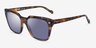 Vogue Eyewear VO5380S Tortoise AcetateSunglass Frames from EyeBuyDirect, Angle View