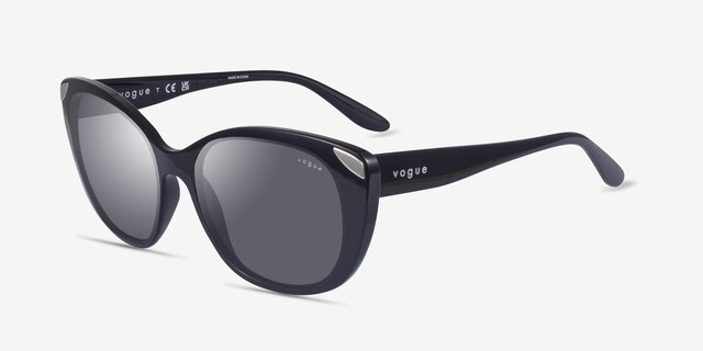 Vogue Eyewear VO5457S Black PlasticSunglass Frames from EyeBuyDirect, Angle View