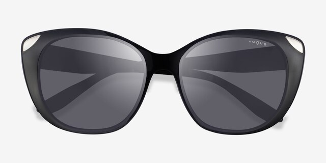 Vogue Eyewear VO5457S Black PlasticSunglass Frames from EyeBuyDirect, Closed View
