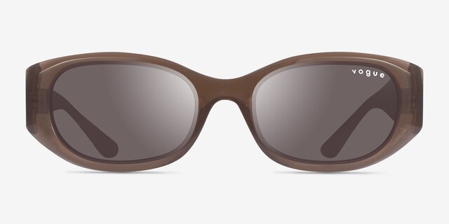 Vogue Eyewear VO5525S Brown PlasticSunglass Frames from EyeBuyDirect, Front View