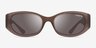 Vogue Eyewear VO5525S Brown PlasticSunglass Frames from EyeBuyDirect, Front View