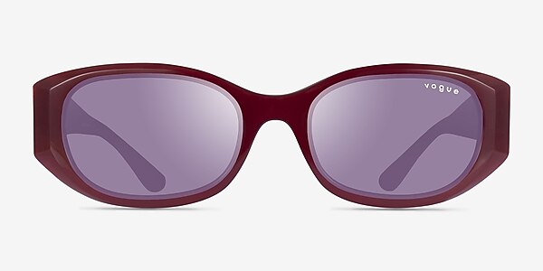 Vogue Eyewear VO5525S Rouge Plastique Soleil de Lunette de vue