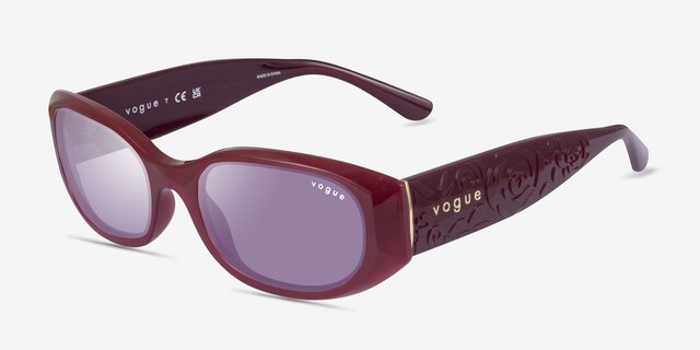 Vogue Eyewear VO5525S Red PlasticSunglass Frames from EyeBuyDirect, Angle View