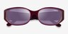 Vogue Eyewear VO5525S Red PlasticSunglass Frames from EyeBuyDirect, Closed View