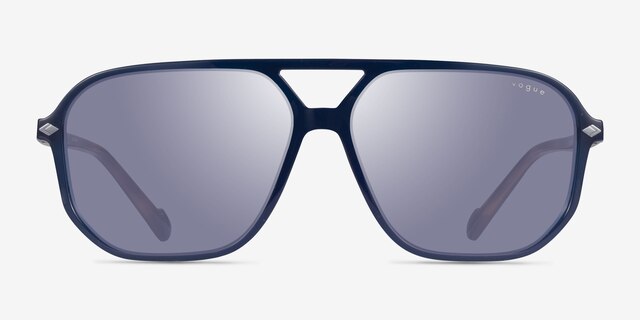 Vogue Eyewear VO5531S Navy PlasticSunglass Frames from EyeBuyDirect, Front View