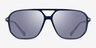 Vogue Eyewear VO5531S Navy PlasticSunglass Frames from EyeBuyDirect, Front View