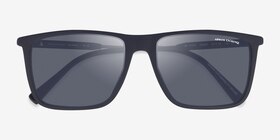 Armani Exchange AX4160S Matter Black Éco-responsable Soleil de Lunette de vue d'EyeBuyDirect, Vue Rapprochée
