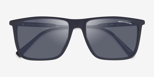Armani Exchange AX4160S Matter Black Eco-friendlySunglass Frames from EyeBuyDirect, Closed View