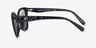 Coach HC8419U Cad25 Black Eco-friendlySunglass Frames from EyeBuyDirect, Side View