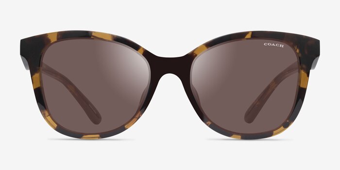 Coach HC8419U CAD26 Écaille Noire Éco-responsable Soleil de Lunette de vue d'EyeBuyDirect