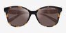 Coach HC8419U Cad26 Dark Tortoise Eco-friendlySunglass Frames from EyeBuyDirect, Closed View