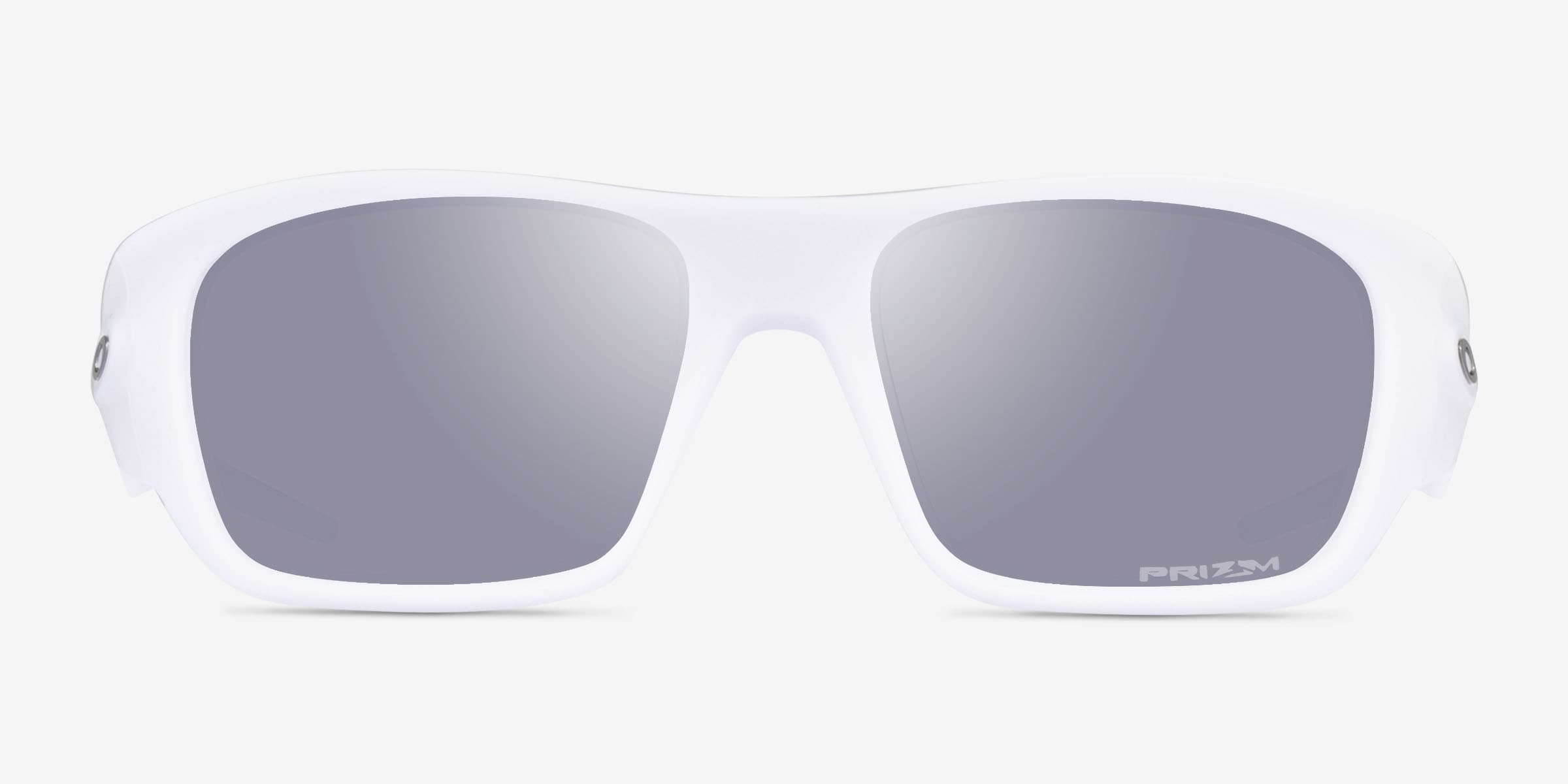 Oakley Masseter - Square White Frame Prescription Sunglasses