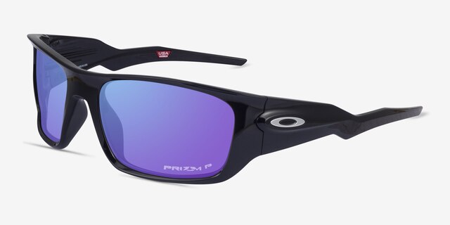 Oakley Masseter Black Eco-friendlySunglass Frames from EyeBuyDirect, Angle View