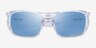 Oakley Masseter Polished Clear PlasticSunglass Frames from EyeBuyDirect, Closed View
