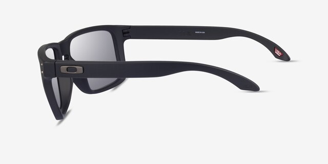 Oakley OO9487 Holbrook Matte Black PlasticSunglass Frames from EyeBuyDirect, Side View