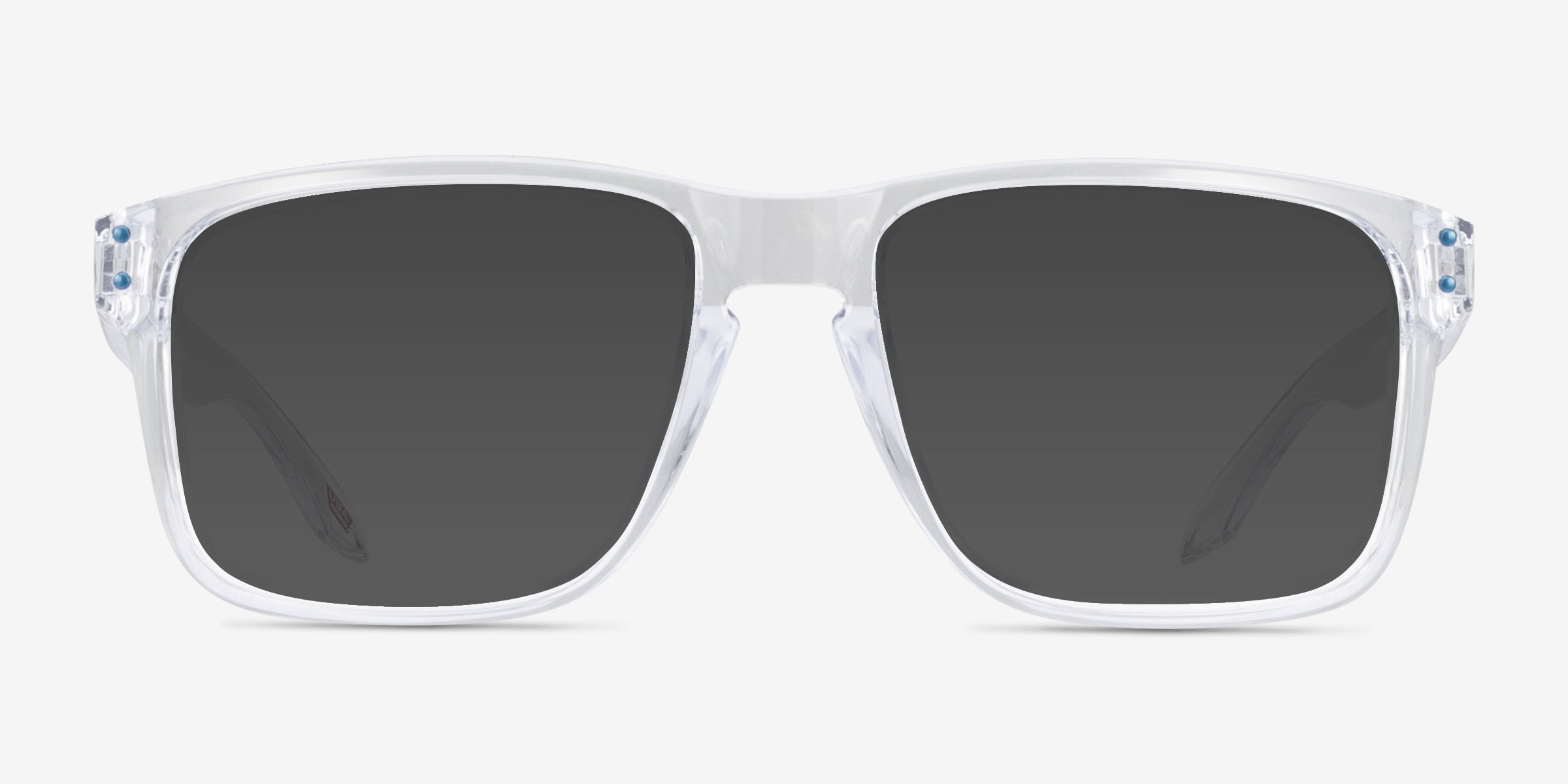 小物 OAKLEY HOLBROOK Polished White Oakley OO9487 Holbrook - Square Clear Frame Prescription