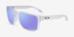 Oakley OO9487 Holbrook Clear PlasticSunglass Frames from EyeBuyDirect, Angle View
