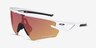 Oakley Sphaera Matte White PlasticSunglass Frames from EyeBuyDirect, Angle View
