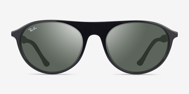 Ray-Ban RB2215 Black AcetateSunglass Frames from EyeBuyDirect, Front View