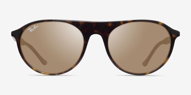 Ray-Ban RB2215 Tortoise AcetateSunglass Frames from EyeBuyDirect, Front View