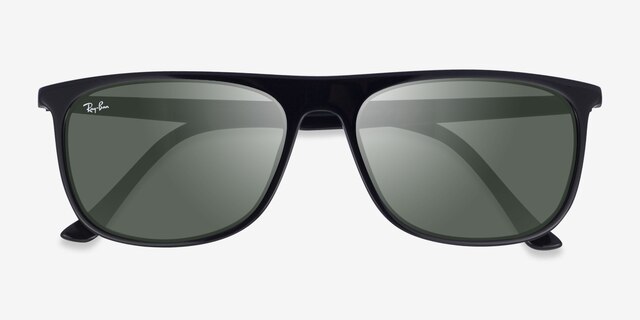 Ray-Ban RB2216 Black AcetateSunglass Frames from EyeBuyDirect, Closed View