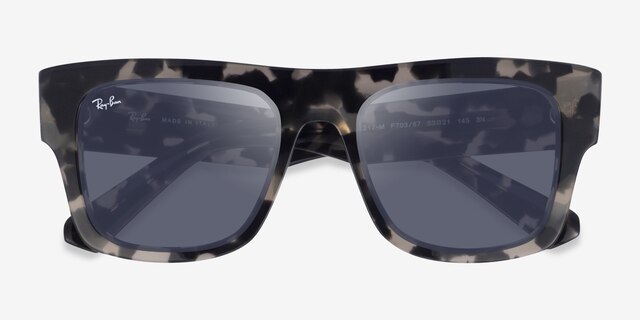 Ray-Ban RB2217M Ivory Tortoise AcetateSunglass Frames from EyeBuyDirect, Closed View