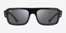 Ray-Ban RB4454 Lukas Black AcetateSunglass Frames from EyeBuyDirect, Front View
