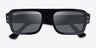 Ray-Ban RB4454 Lukas Black AcetateSunglass Frames from EyeBuyDirect, Closed View