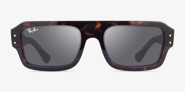 Ray-Ban RB4454 Lukas Tortoise AcetateSunglass Frames from EyeBuyDirect, Front View